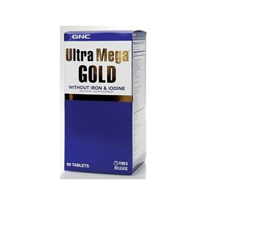 Gnc Ultra Mega Gold Without Iron Iodine